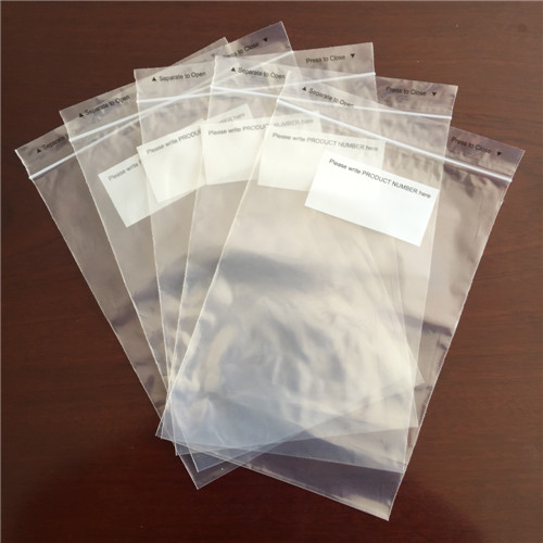 Wholesale Transparent LDPE Zip Lock Bag ZW01